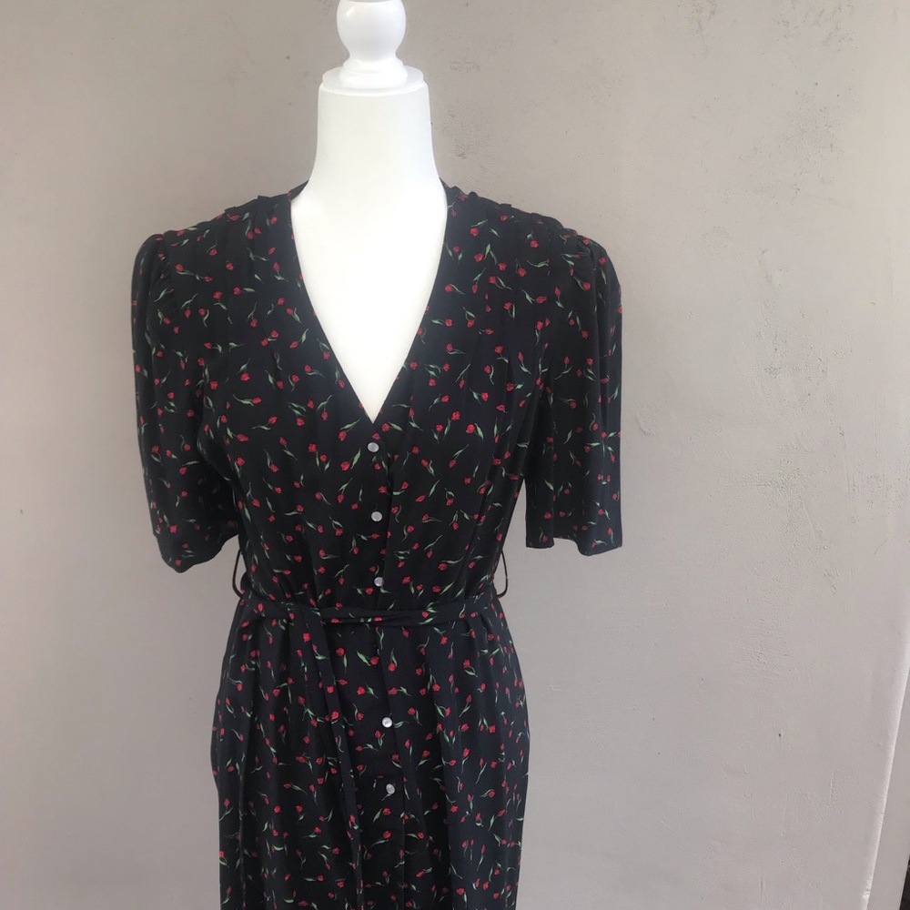 Rouje Rose midi dress